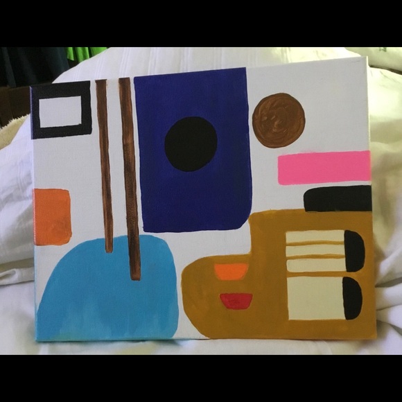 Original Abstract Geometric.. - Picture 3 of 5